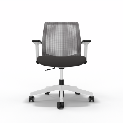 Bürostuhl Victory 1421, Schwarz Weiss