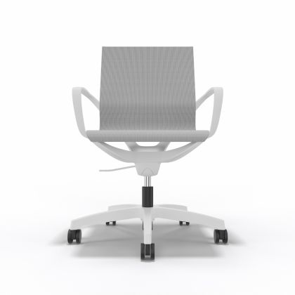 Bürostuhl Zero G 1352, Grau Weiss