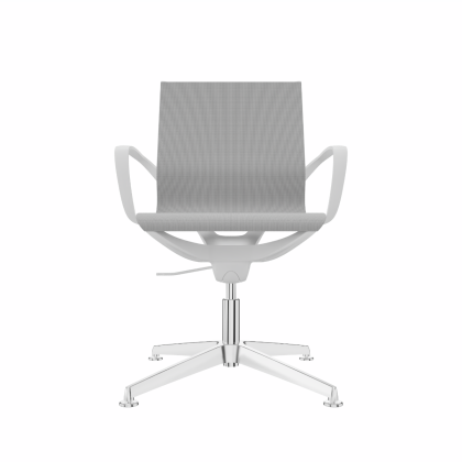 Bürostuhl Zero G 1354, Grau Silber