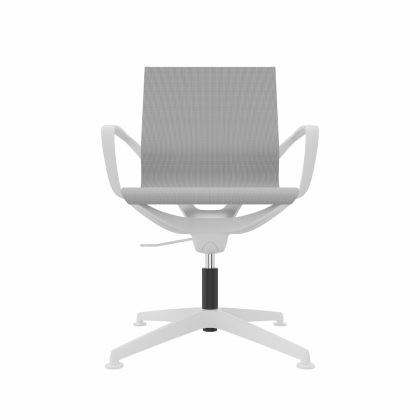 Bürostuhl Zero G 1354, Grau Weiss