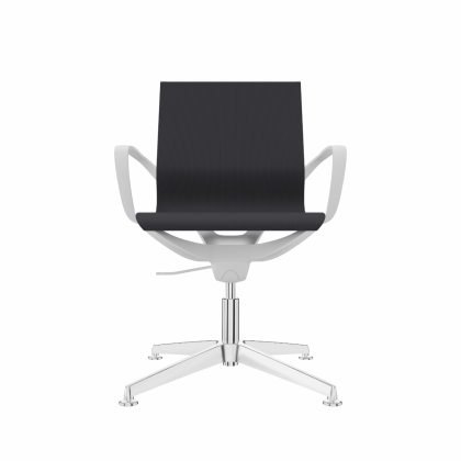 Bürostuhl Zero G 1354, Schwarz Silber